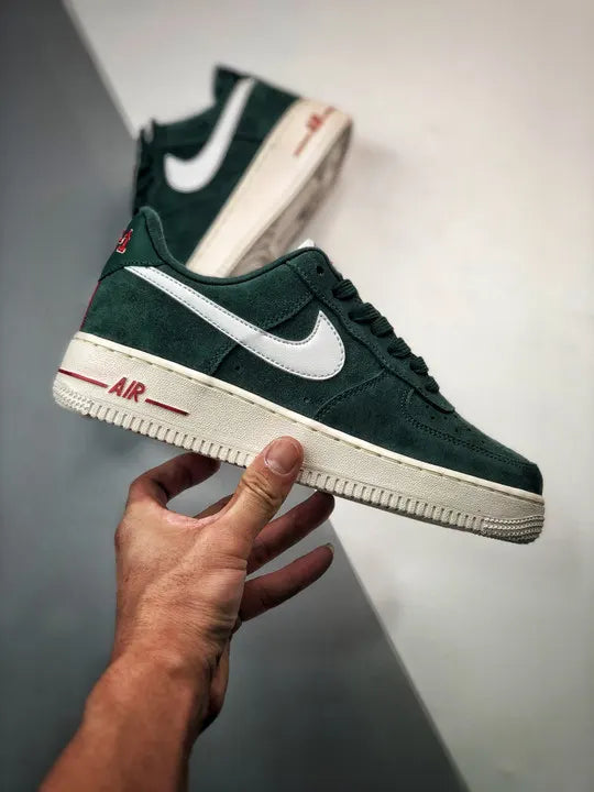 Nike AF1 Green Suede - Hình 2
