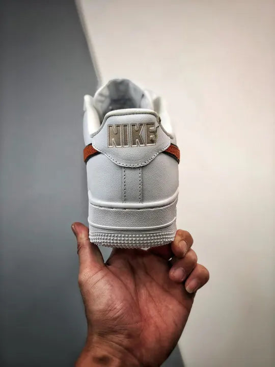 mesh Nike Air Force 1 White/Orange - Hình 7