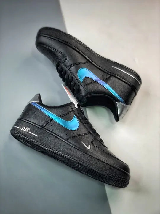 Nike Air Force 1 Black Iridescent - Hình 3