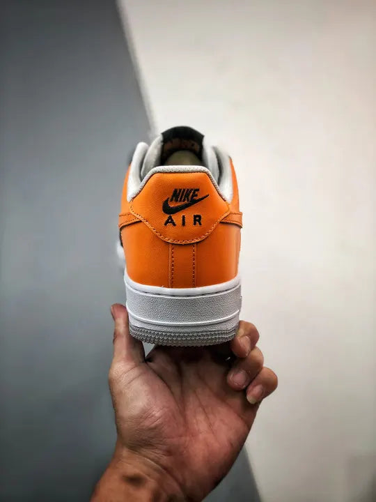 Nike Air Force 1 Black Orange - Hình 8