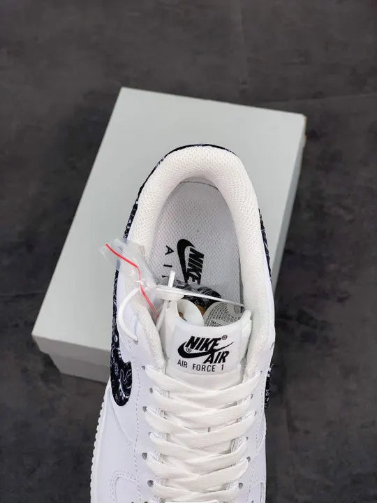 limited Nike Air Force 1 White Paisley - Hình 6