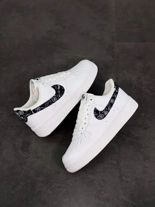 limited Nike Air Force 1 White Paisley - Hình 2