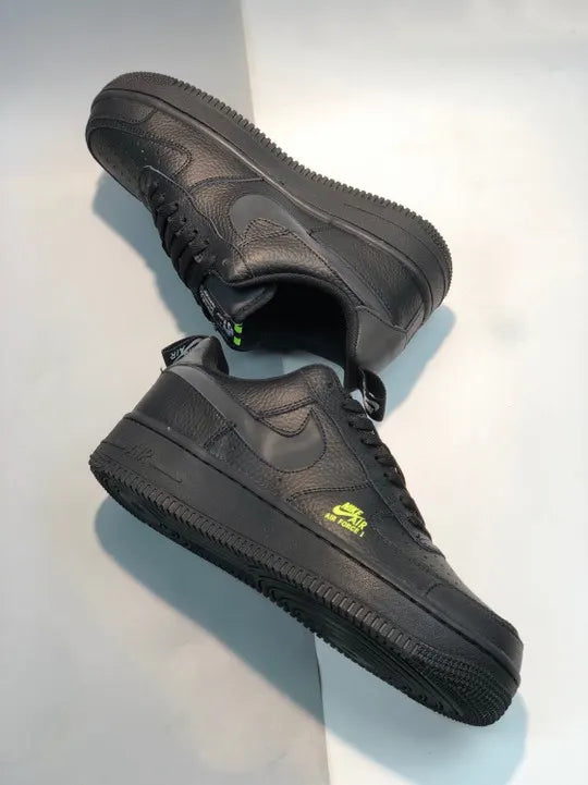 Nike Air Force 1 Black Volt - Hình 2