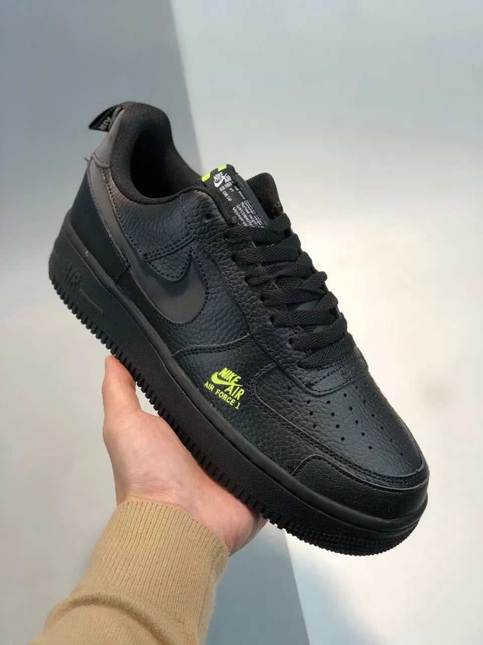 Nike Air Force 1 Black Volt
