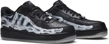 Nike Air Force 1 Black Skeleton - Hình 6
