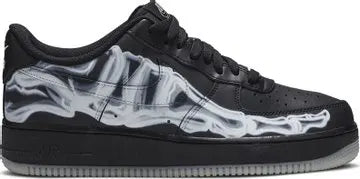Nike Air Force 1 Black Skeleton - Hình 2