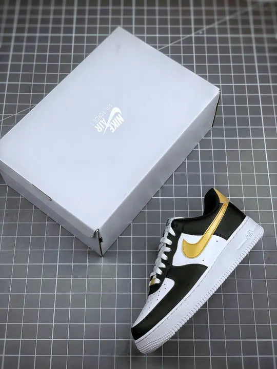 Nike Air Force 1 Black Gold - Hình 2