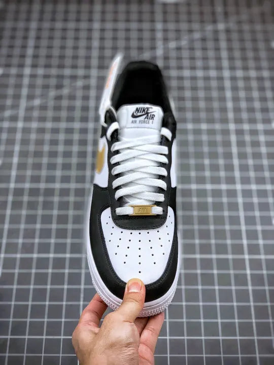 Nike Air Force 1 Black Gold - Hình 6