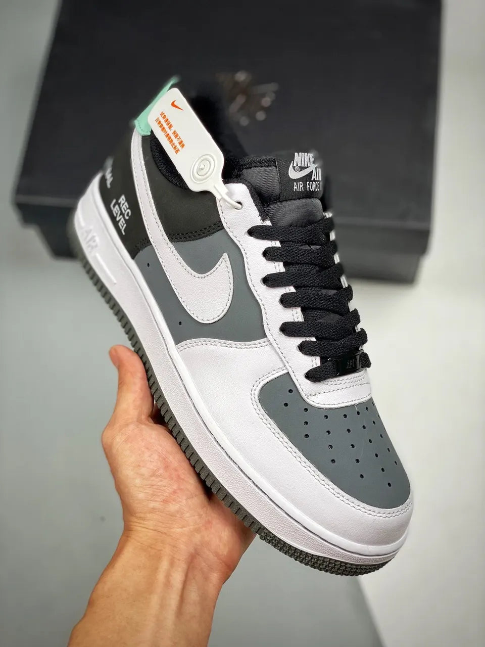 Nike AF1 Grey White REC