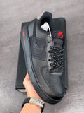 Nike Air Force 1 Black Red