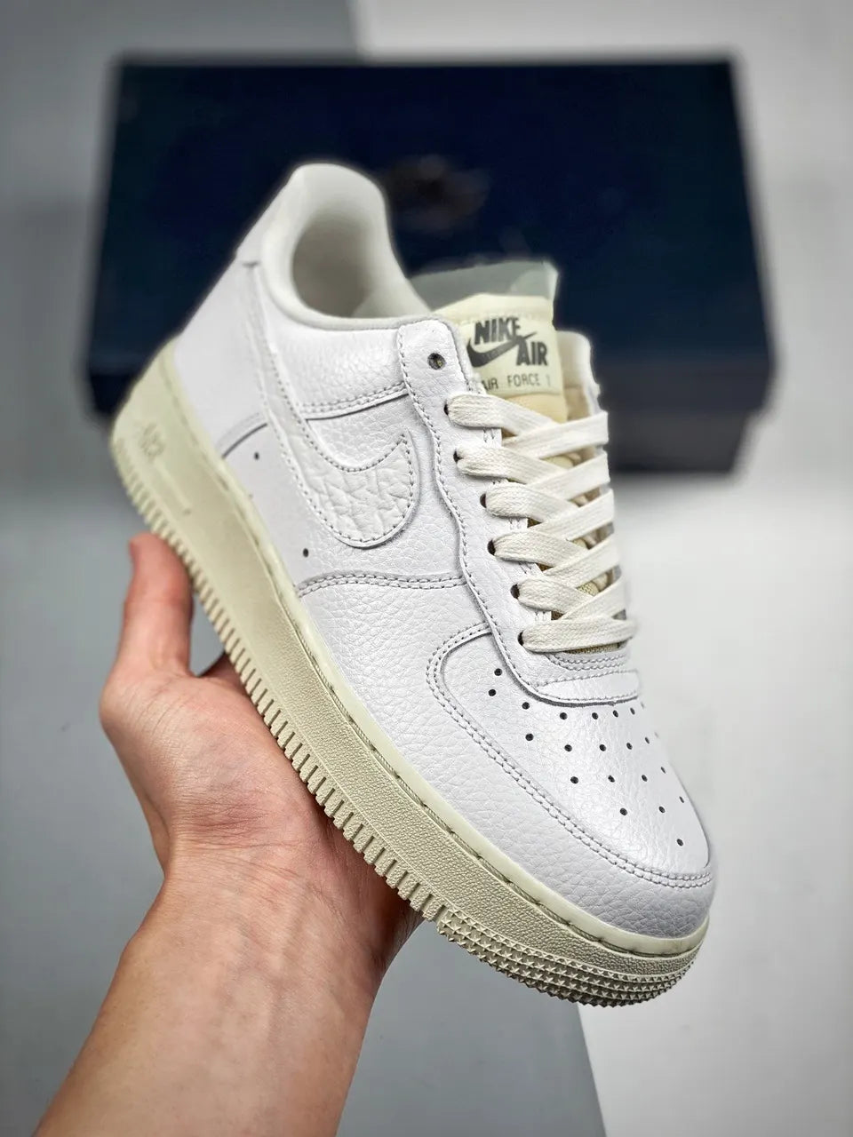 Nike AF1 White Leather