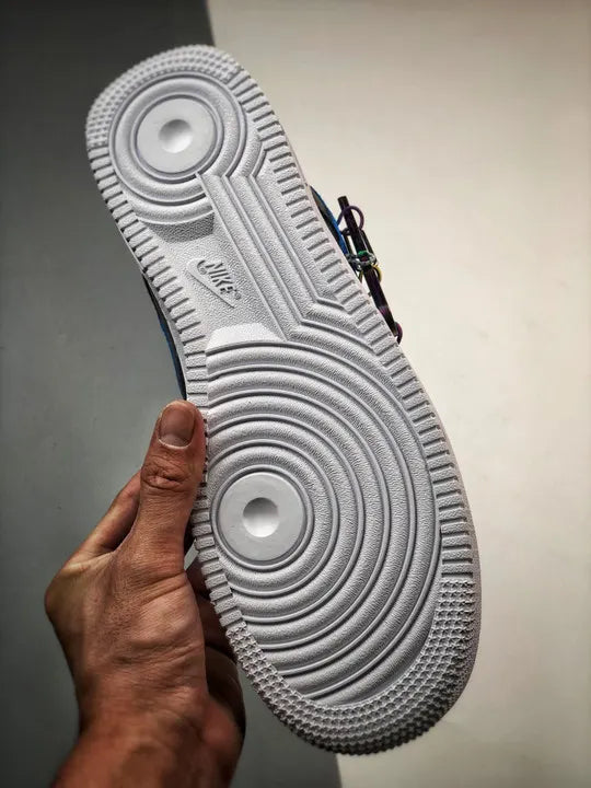 Nike AF1 Black Iridescent - Hình 7
