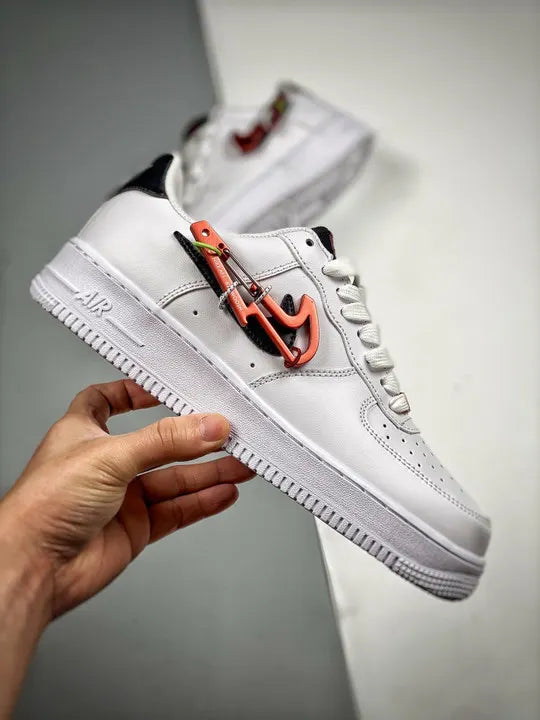 Nike Air Force 1 LV8 White/Orange - Hình 2