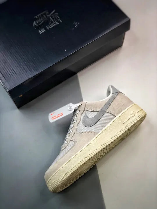 air Nike AF1 Grey Suede - Hình 3