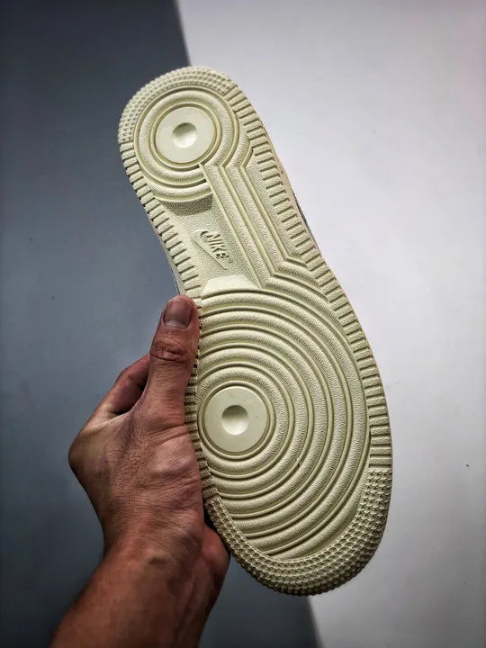 air Nike AF1 Grey Suede - Hình 7