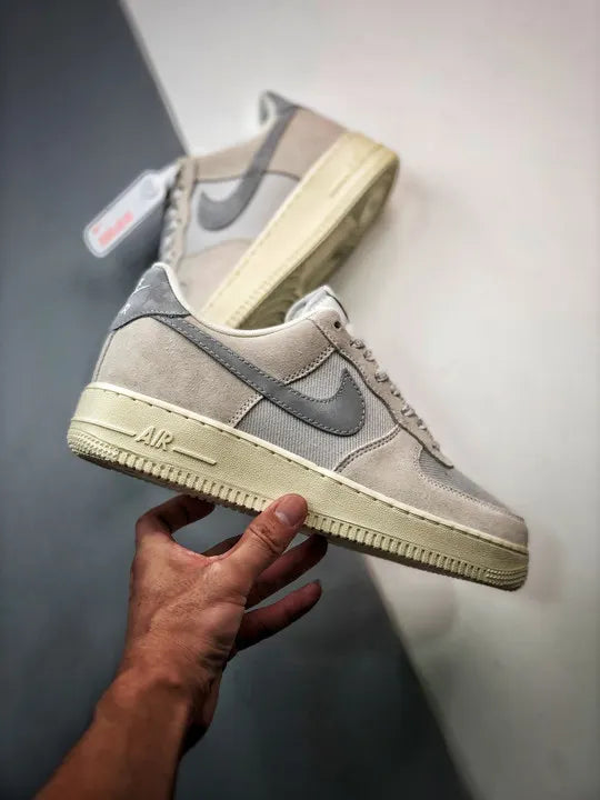 air Nike AF1 Grey Suede - Hình 2