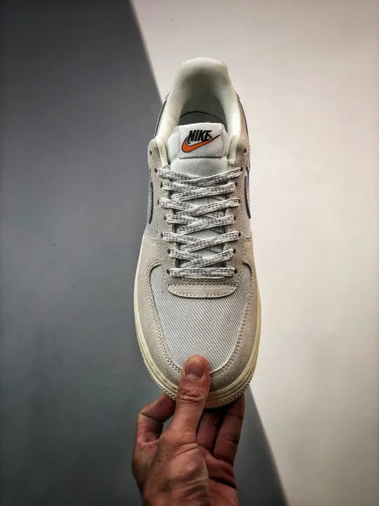 air Nike AF1 Grey Suede - Hình 6