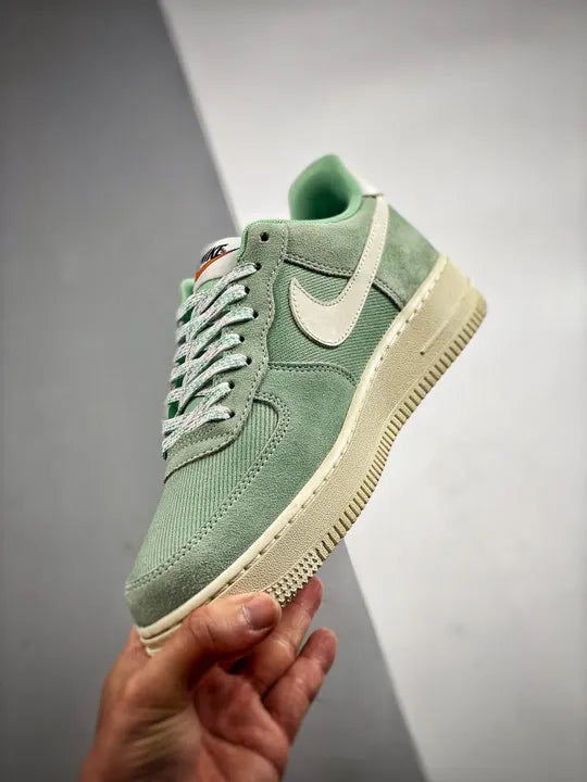 Nike AF1 Green Suede - Hình 5