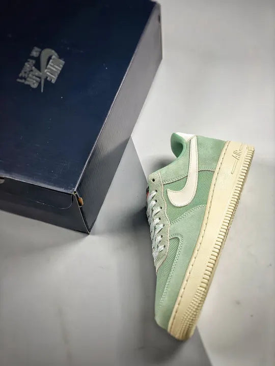 Nike AF1 Green Suede - Hình 3