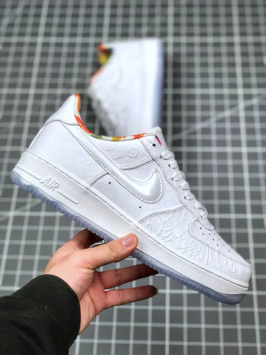 Nike Air Force 1 White Floral - Hình 4
