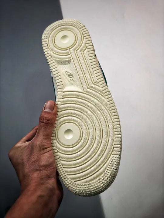 men Nike Air Force 1 White Green - Hình 6