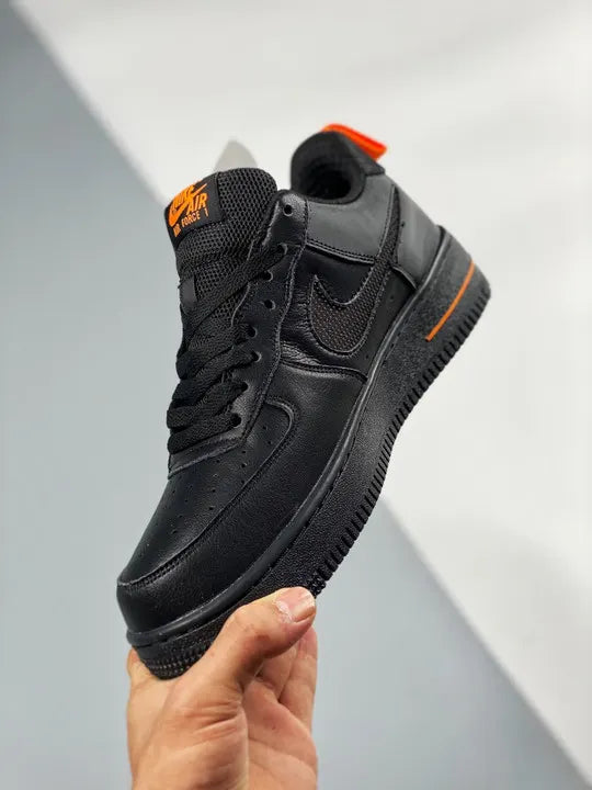 Nike AF1 Black Orange - Hình 4