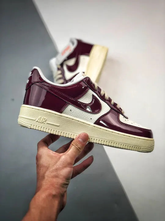 Air Force 1 Burgundy Patent - Hình 2