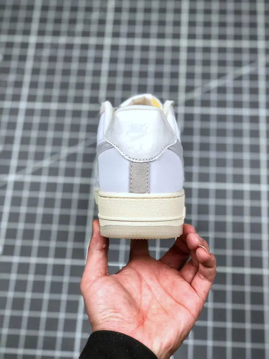 Nike White Grey AF1 - Hình 6
