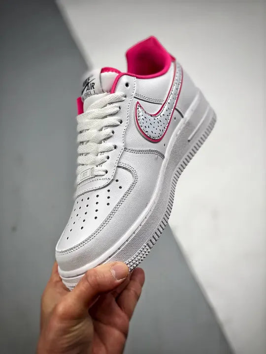 Nike AF1 White Pink Custom - Hình 4