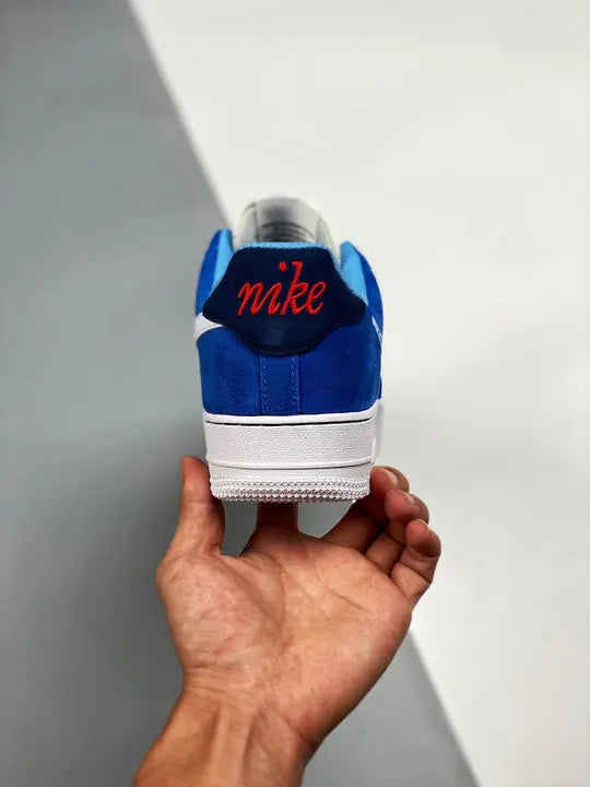 Nike AF1 '71 Blue Suede - Hình 8