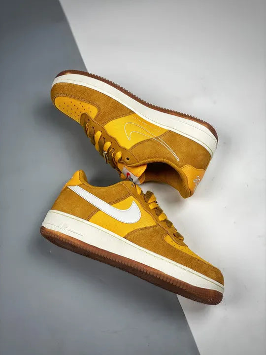 Nike Gold Suede Air Force 1 - Hình 4