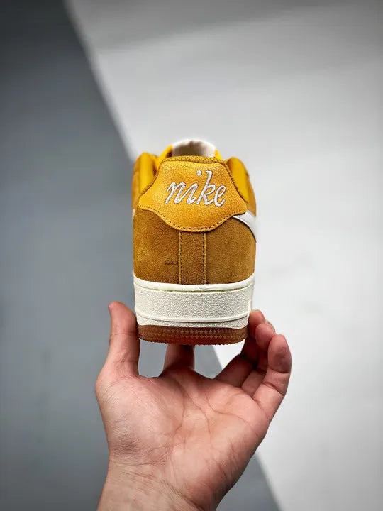 Nike Gold Suede Air Force 1 - Hình 7