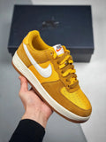 Nike Gold Suede Air Force 1