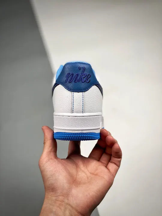 Nike Air Force 1 White Blue classic - Hình 8