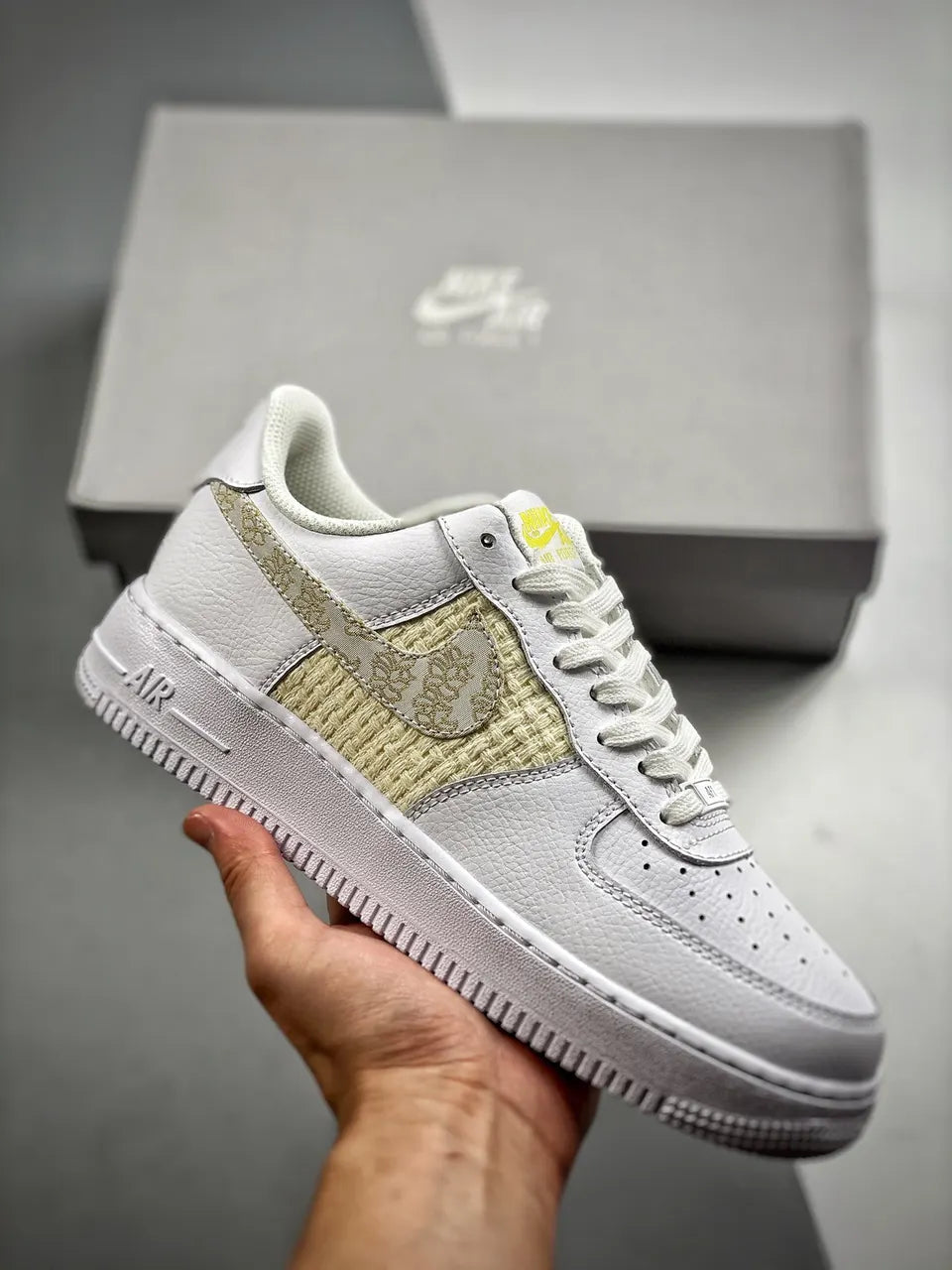 Nike AF1 LXX White Woven