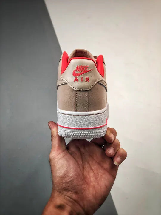 lx Nike Air Force 1 Tan Red - Hình 7