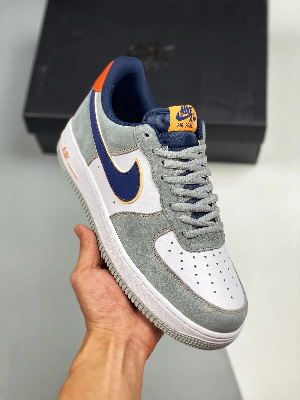 Nike AF1 Grey Suede