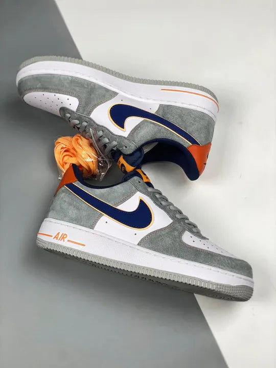 Nike AF1 Grey Suede - Hình 4