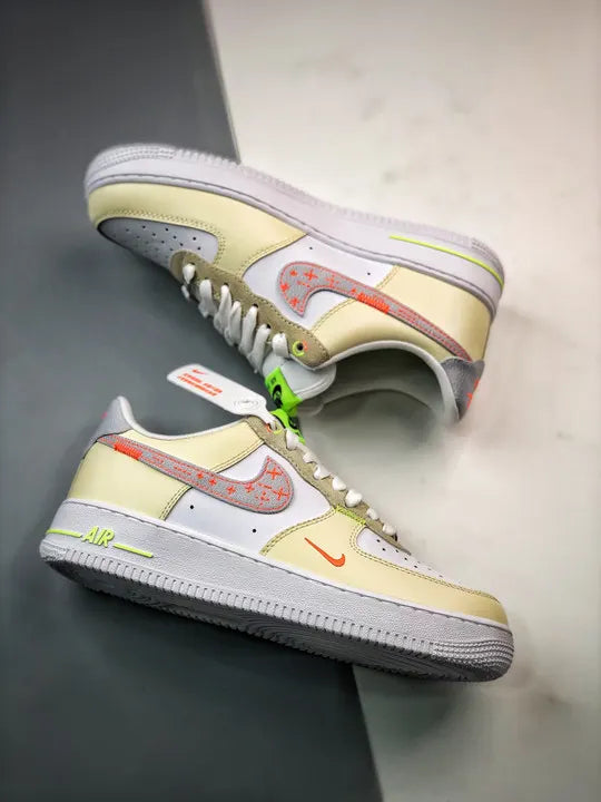 Nike AF1 Pale Yellow - Hình 4