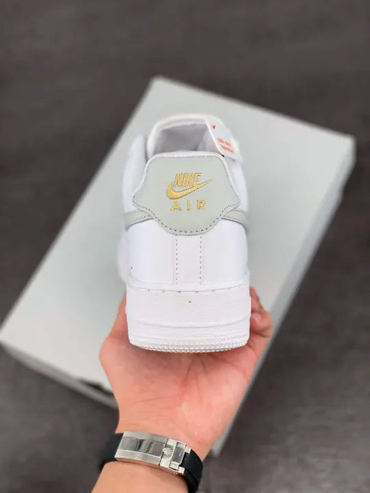 Nike Air Force 1 White Mint Gold - Hình 4