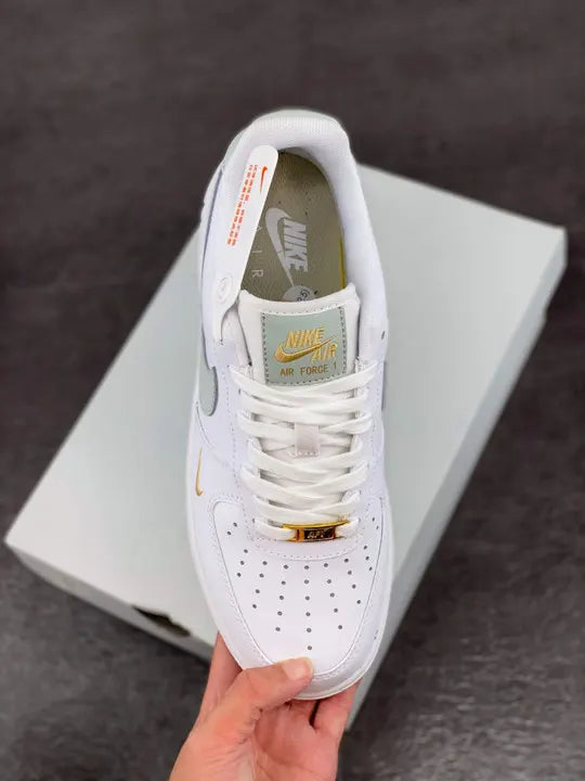 Nike Air Force 1 White Mint Gold - Hình 2