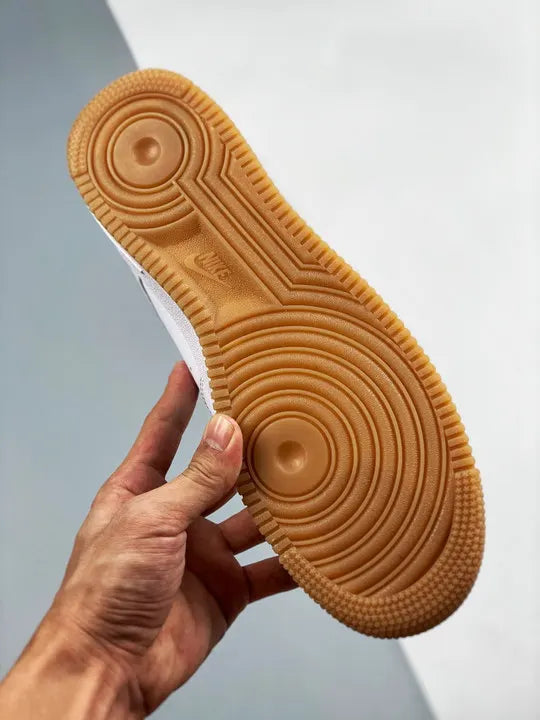Nike Air Force 1 White/Red Gum - Hình 7