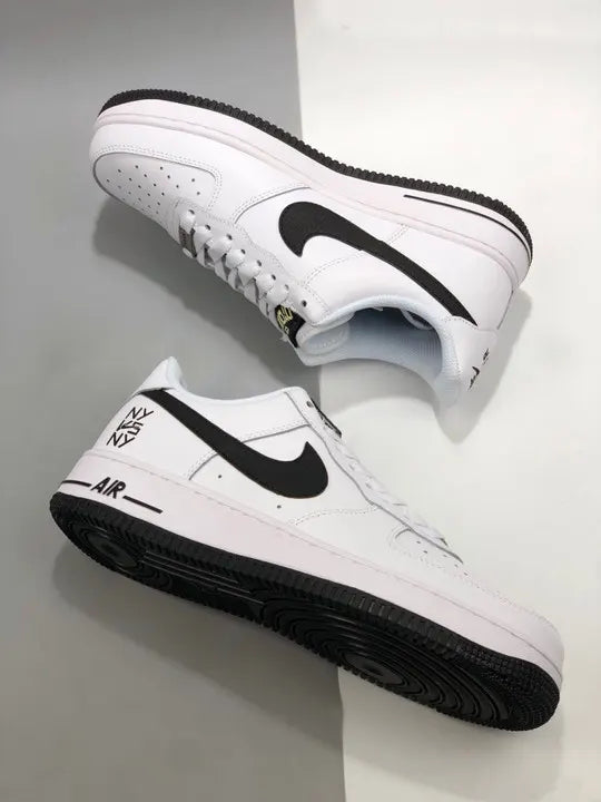 lv8 Nike Air Force 1 White/Black - Hình 3