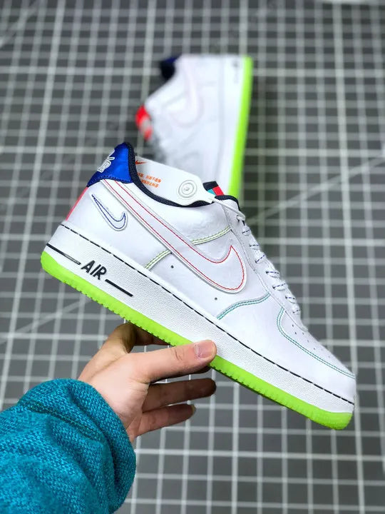 Nike Air Force 1 LV8 White Lime - Hình 4