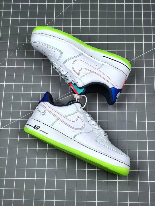 Nike Air Force 1 LV8 White Lime - Hình 8
