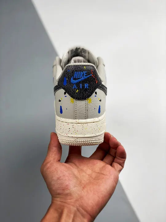 Nike Grey Paint Splatter AF1 - Hình 7