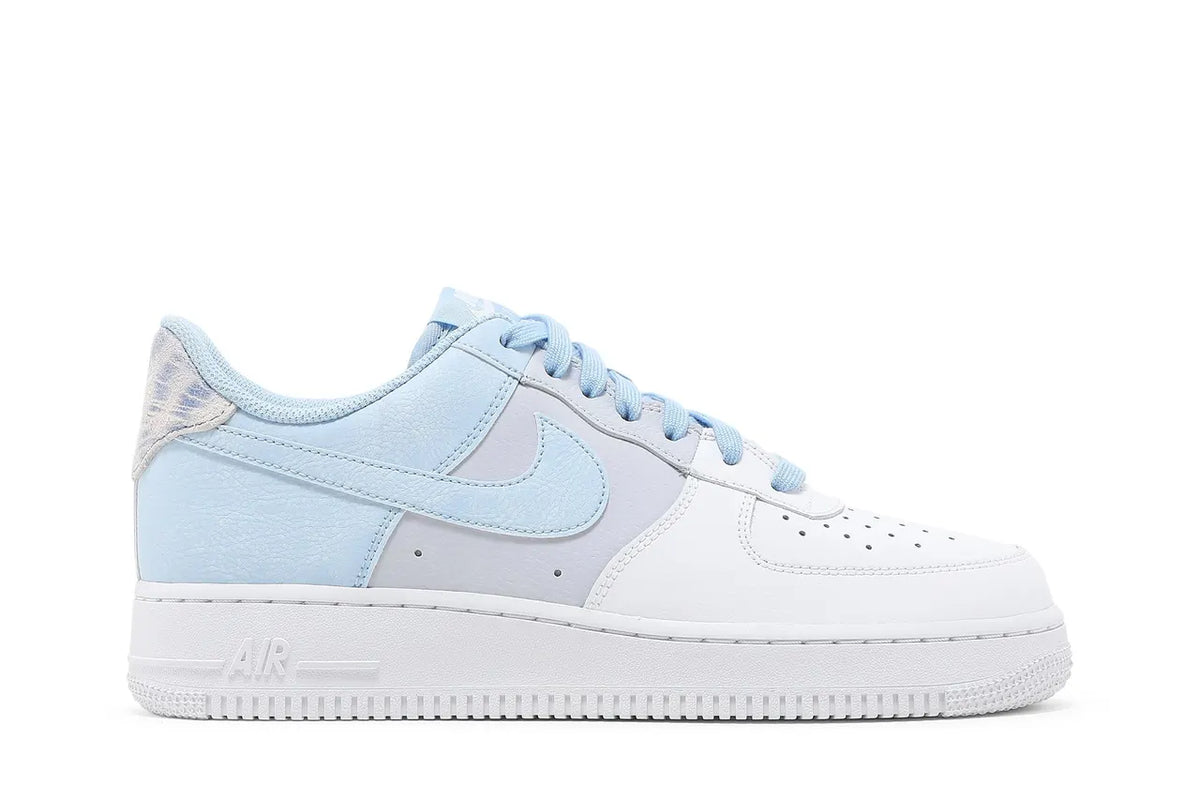 Nike Air Force 1 White/Blue Women - Hình 2
