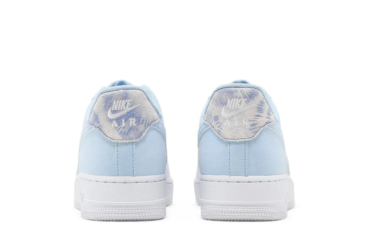 Nike Air Force 1 White/Blue Women - Hình 5
