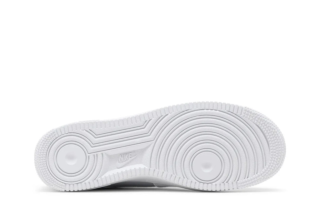 Nike Air Force 1 White/Blue Women - Hình 4