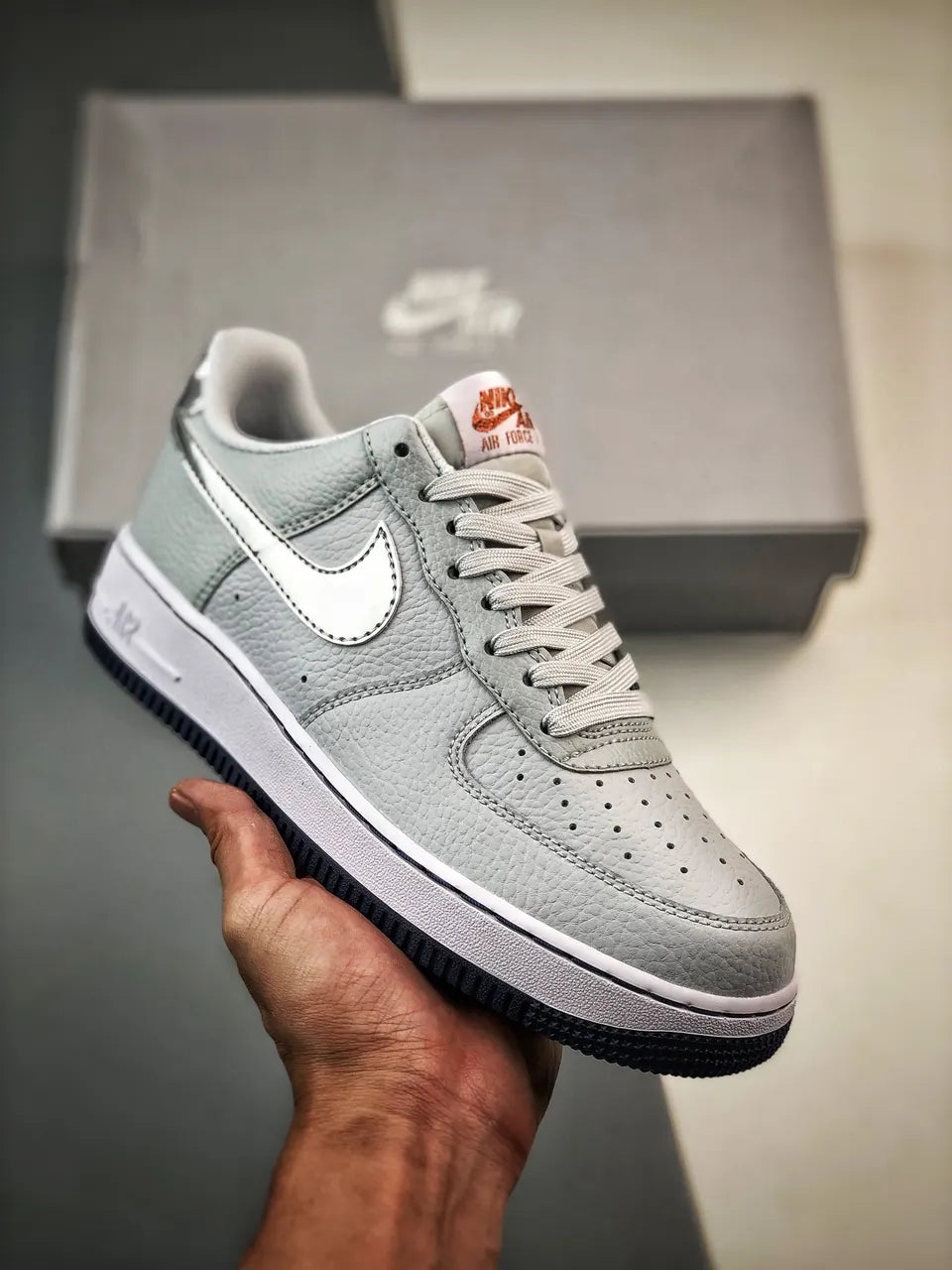 Nike Air Force 1 Grey Leather